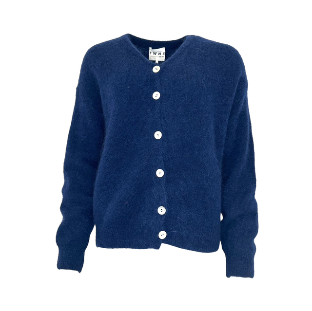 Vest Navy Buttons 