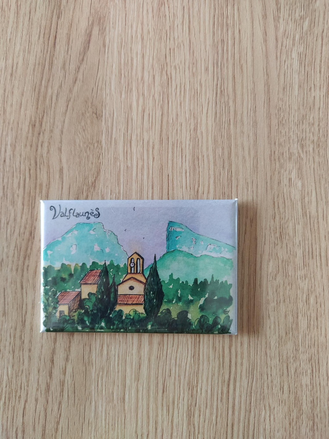 Magnet "Valflaunès" 7,8 x 5,3cm