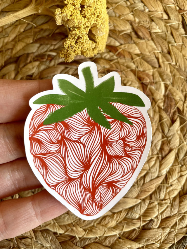 Sticker fraise
