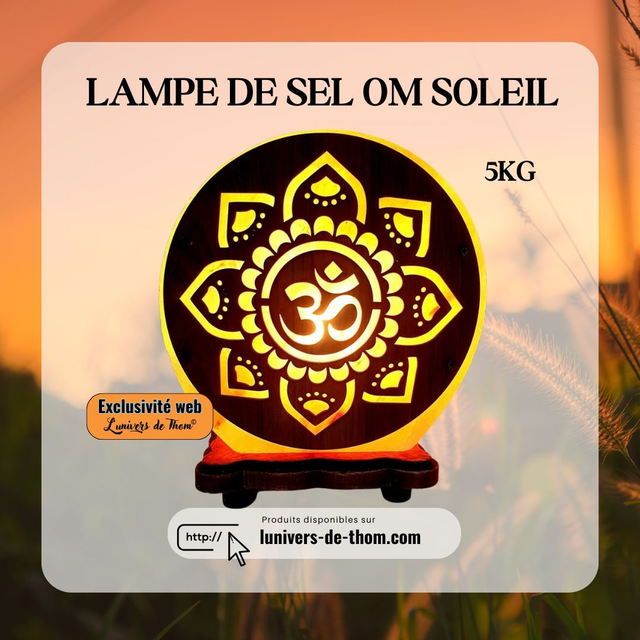 Lampe de Sel OM Soleil 5KG