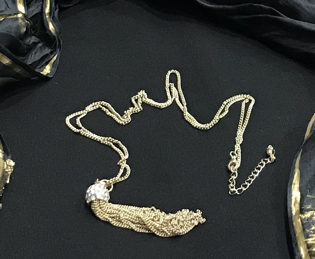 Gold Coloured Necklace- NEC27
