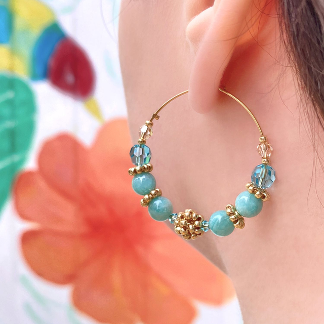 Boucles d’oreilles Chikako