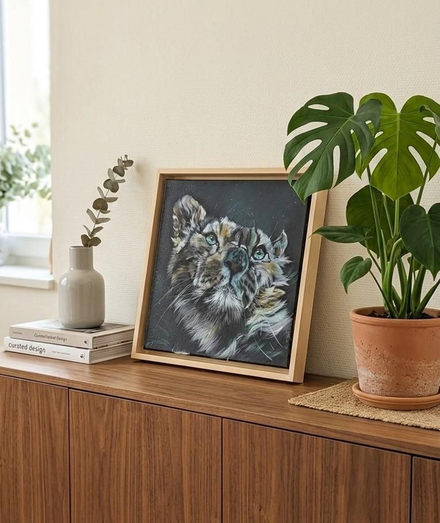 Oeuvre Lucie 30*30 cm 