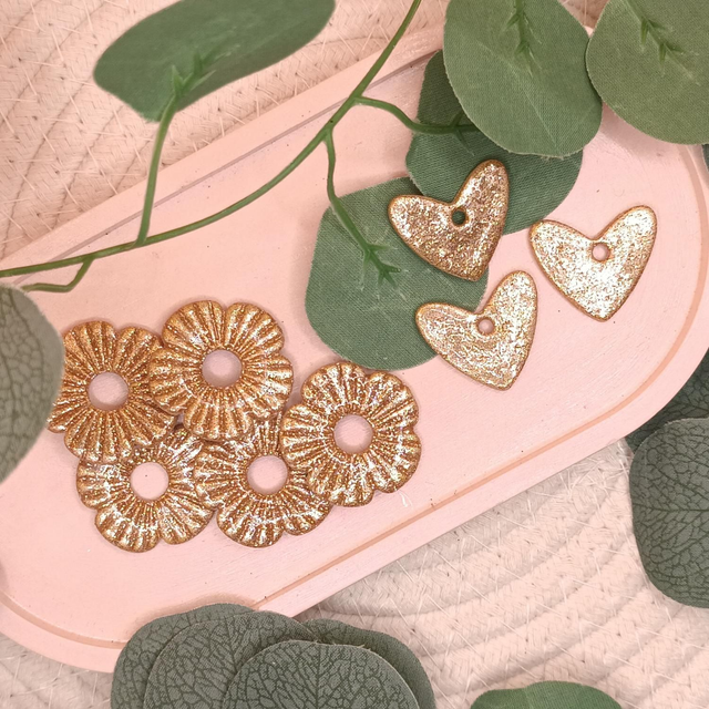 "Astrid" et "Coeur" full doré