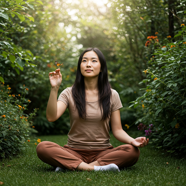Le calme sous les pensées