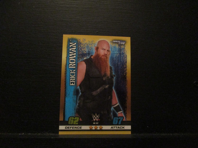 Erick Rowan - Smackdown Live Slam Attax 10th Edition Original Trading Card #147