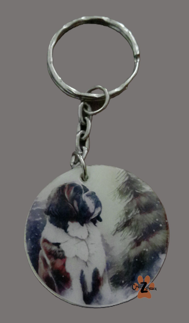 Porte clé Saint bernard
