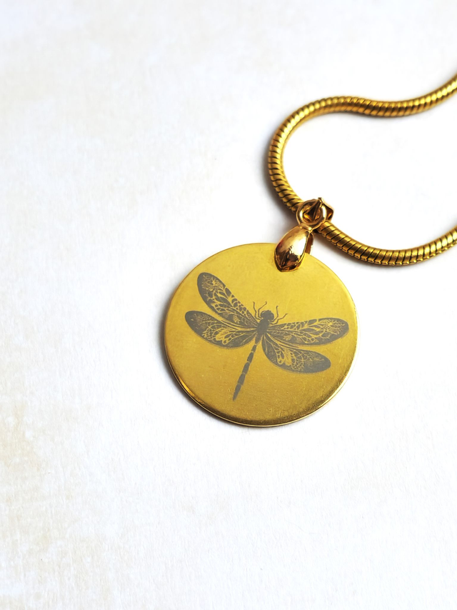 Collier libellule