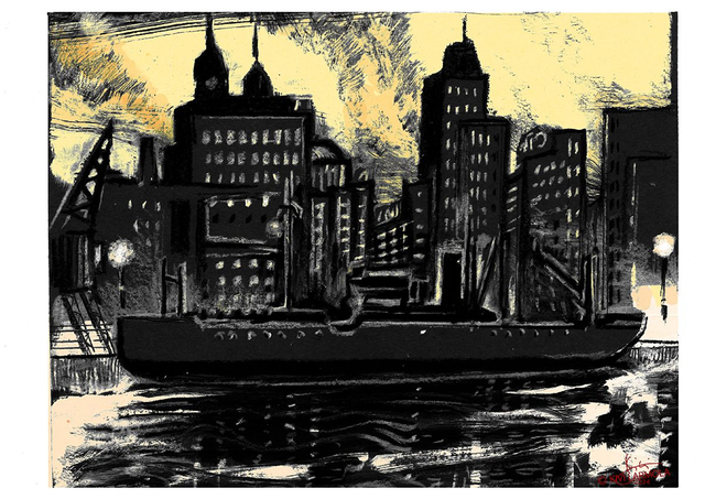 Fine Art Print - Old Bolshevik in New York