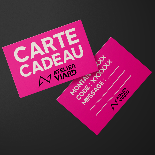 Carte cadeau Atelier VIARD