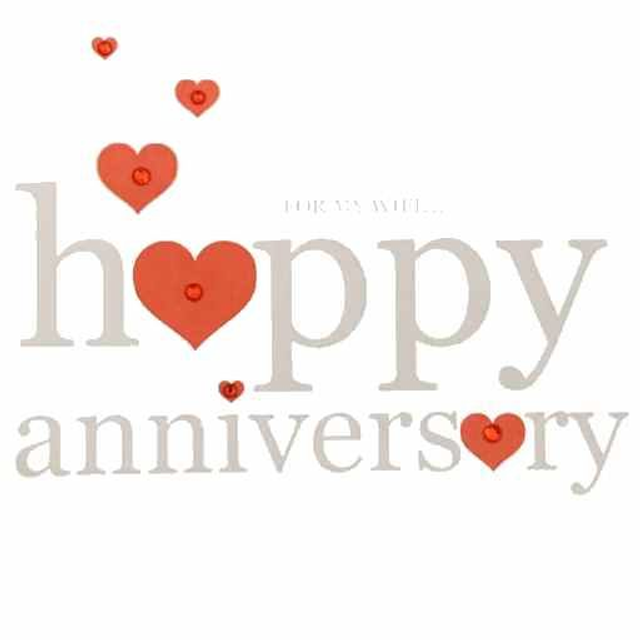 Anniversary Hearts - Wife