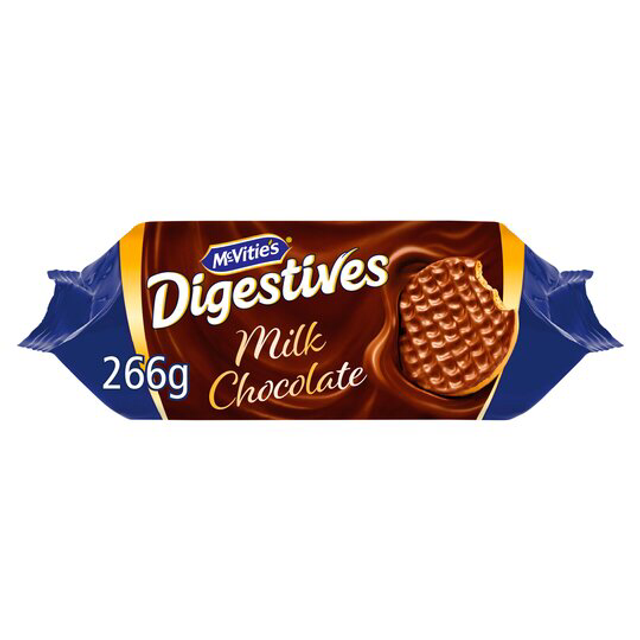 McVitie's Digestives Milk Chocolate 266g