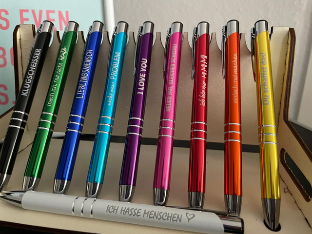 Kugelschreiber Metallic