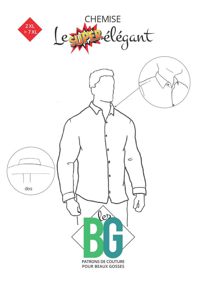 Super Elegant 2XL-7XL - Les Beaux Gosses