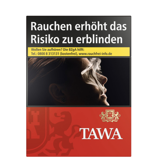 Zigaretten 73 | Tawa Red XXL-Box 27 Stk.