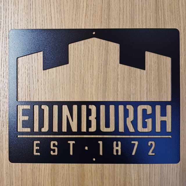 Edinburgh Rugby Plaque