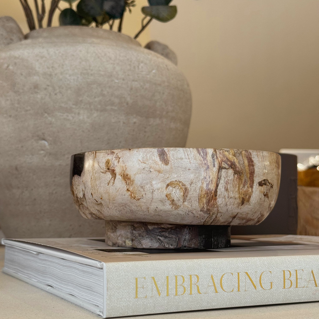 Petrified Wood Bowl