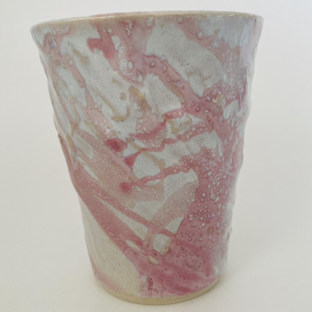 Verre « octobre rose »