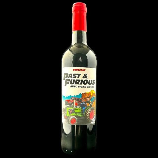 Bordeaux rouge 2020 Past &amp; Furious 75CL Les Compagnons du Canon