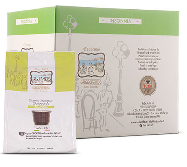 96 Capsule Caffè Gattopardo To.Da Compatibili Caffitaly