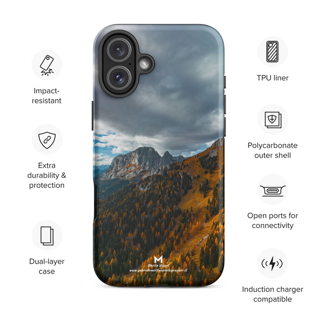 Tra le Vette d’Autunno - Cover iPhone rigida