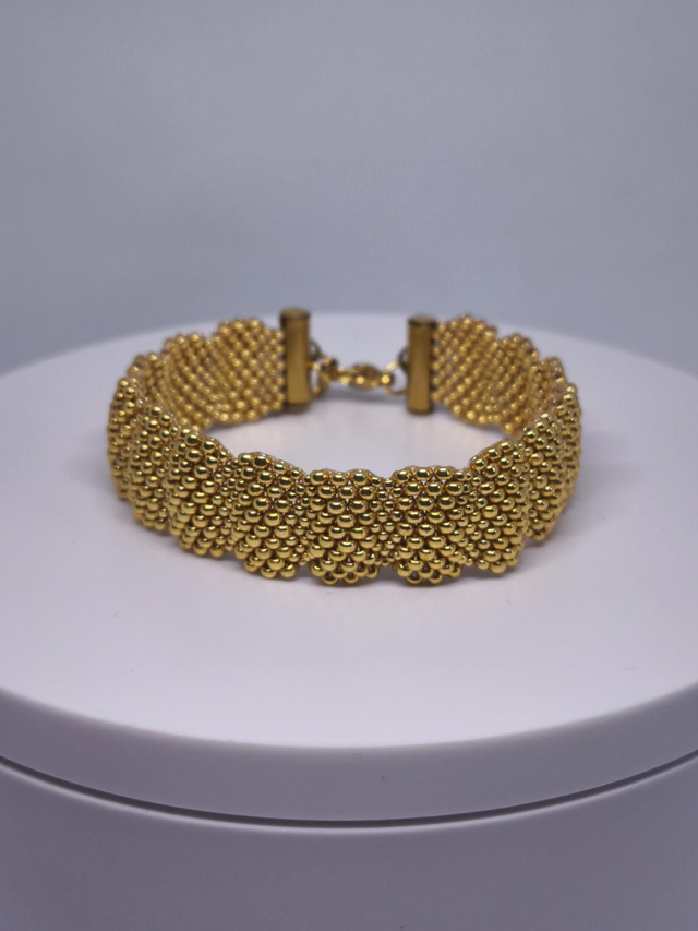 Bracelet beadweaving 16,5cm
