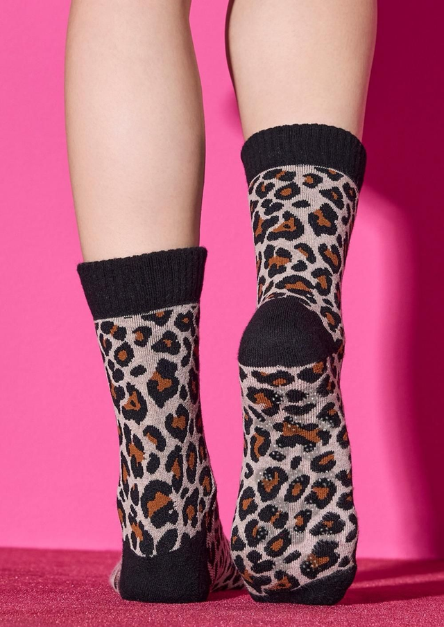 Calzino - Slipper Leopard