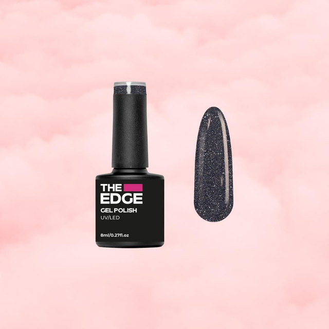 The Edge - The Steel Blue Glitter - Gel Polish 8ml
