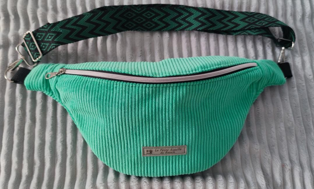 Sac banane vert menthe 