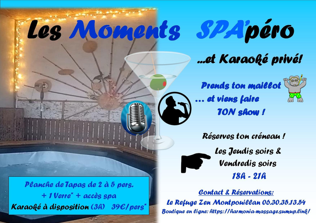 MOMENTS SPA&#039;PERO et Karaoké privés