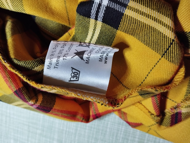 Robe Collectif Mimi Clueless Check Doll T46