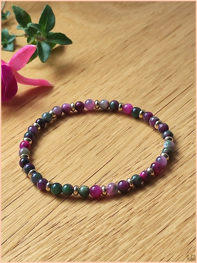 Bracelet 4mm - Jade persan