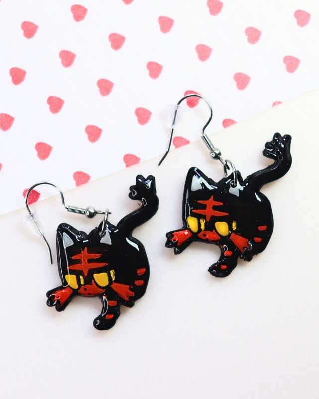 Litten Inspired Earrings