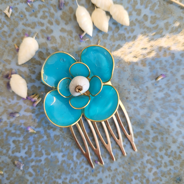 Peigne en résine pour le cortège-accessoire de Mariage