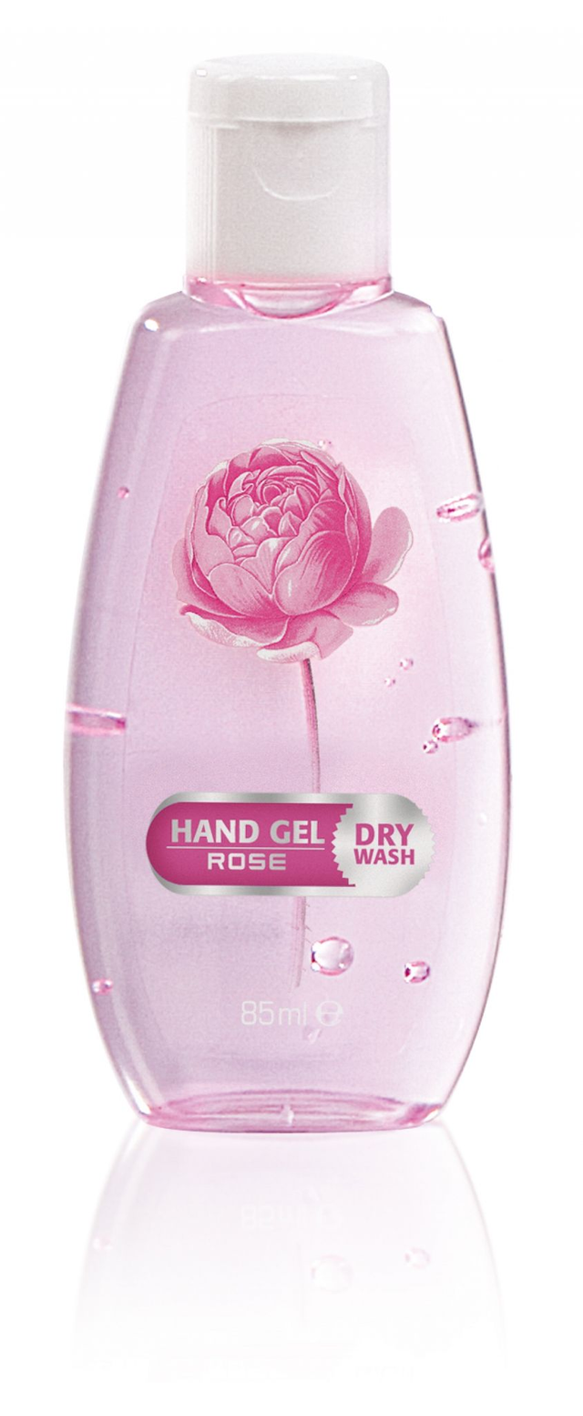HandGel Dry Wash Rose 85ml