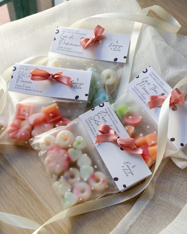 Bundle Degustazione – 4 Wax Melts da 30 g | Essenza e Luce