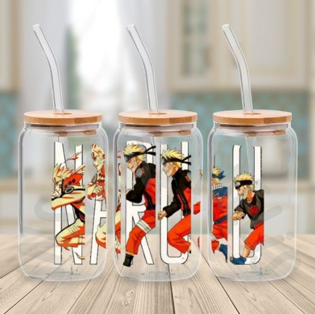 Canette en verre - Naruto