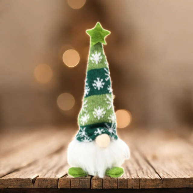 Dekowichtel mit LED grün