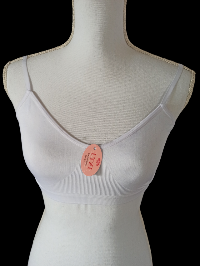 Brassière blanche L/XL (Tyzi) 