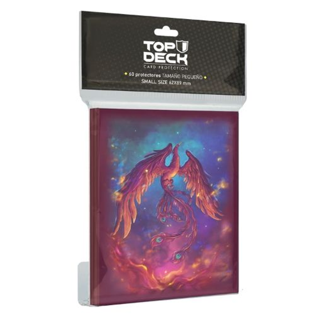 Protectores con Diseño | TOPDECK Small 62x89mm Fénix