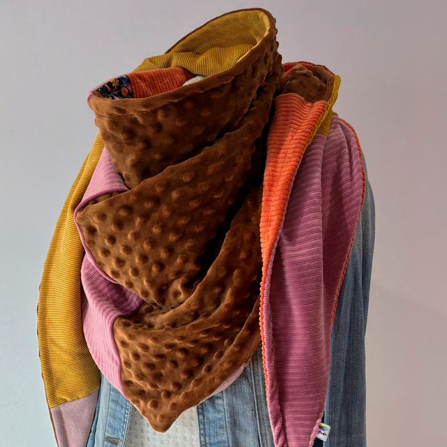 Maxi Chèche Double Patchwork 334