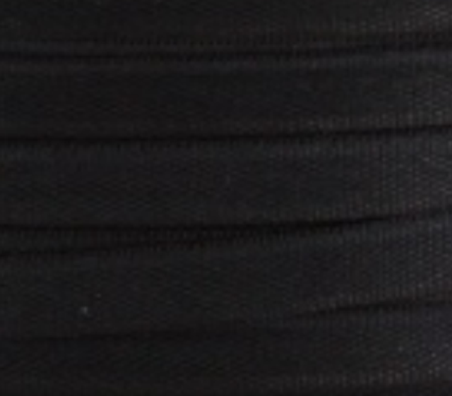 Ruban à broder Noir