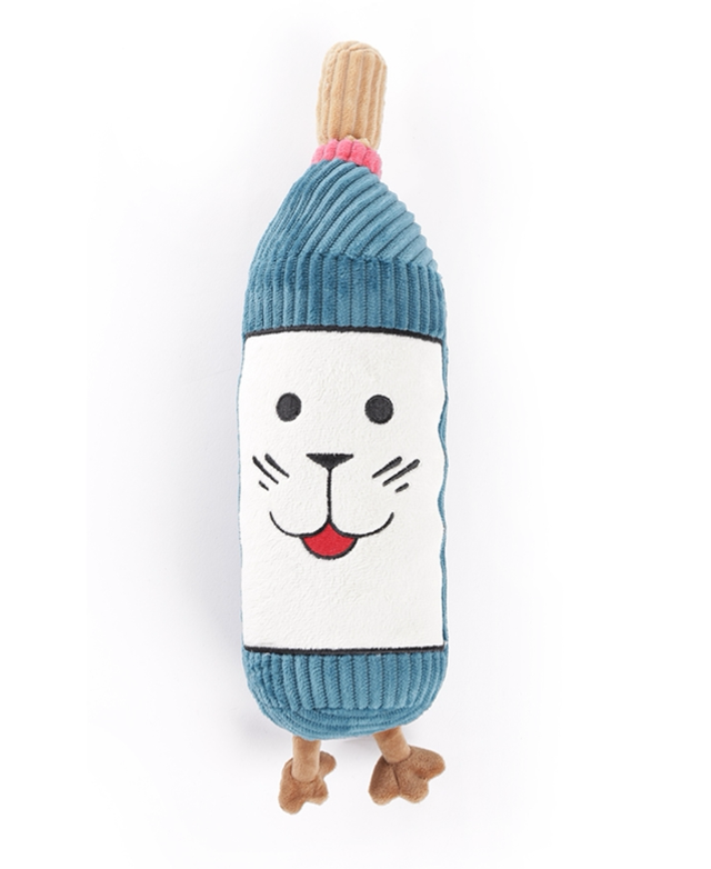 Jouet peluche bouteille de vin Martin sellier 