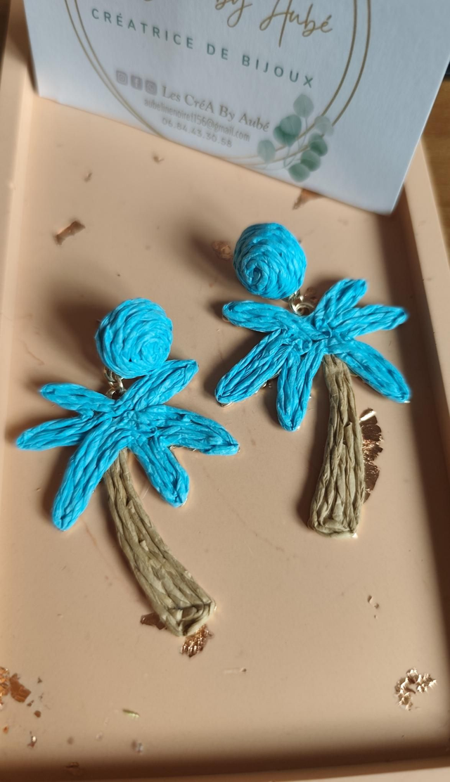 BO "PAMPA" PALMIER BLEU 0001304