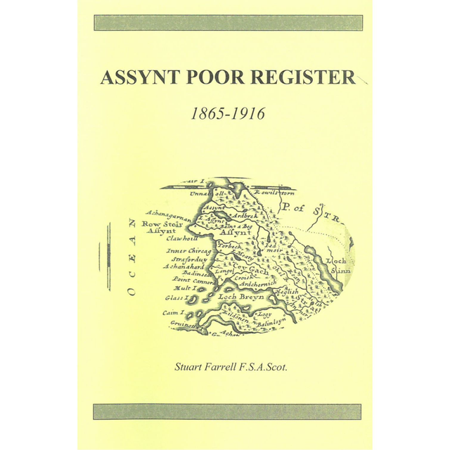 Assynt, Sutherland Poor Register 1865-1916
