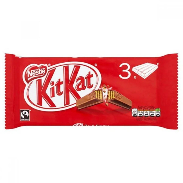 KitKat 4 Finger x3 124.5g
