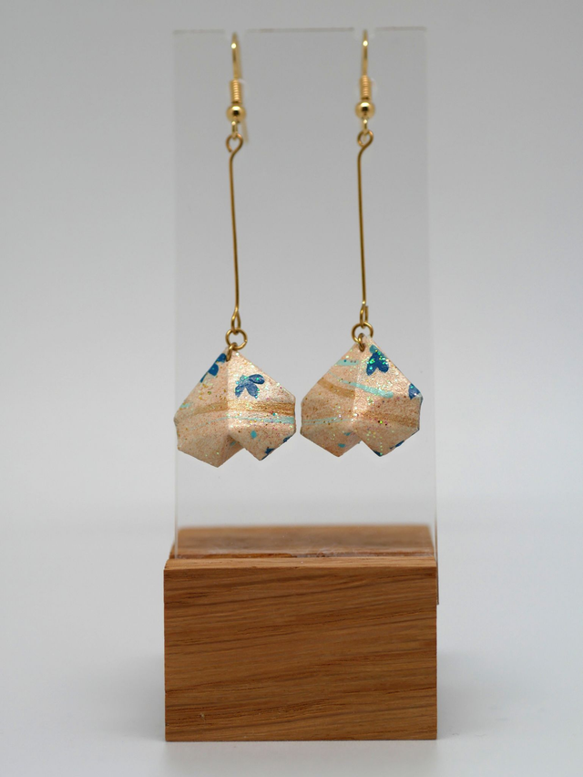 Baby chavire blanc paillettes