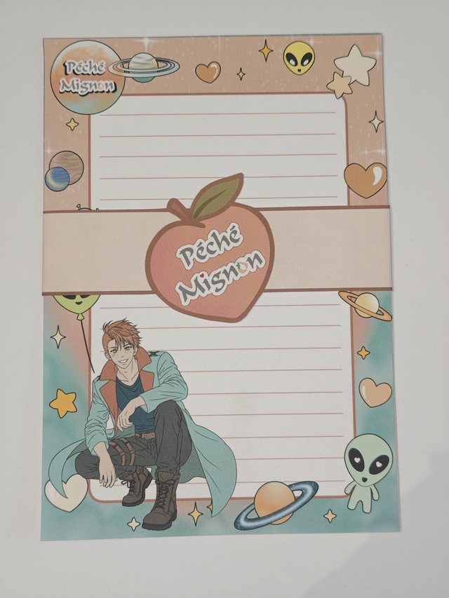 Papier à lettre – Collection Love Space ✨