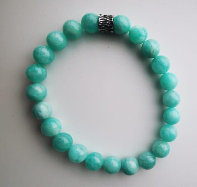 Bracelet AMAZONITE 8mm