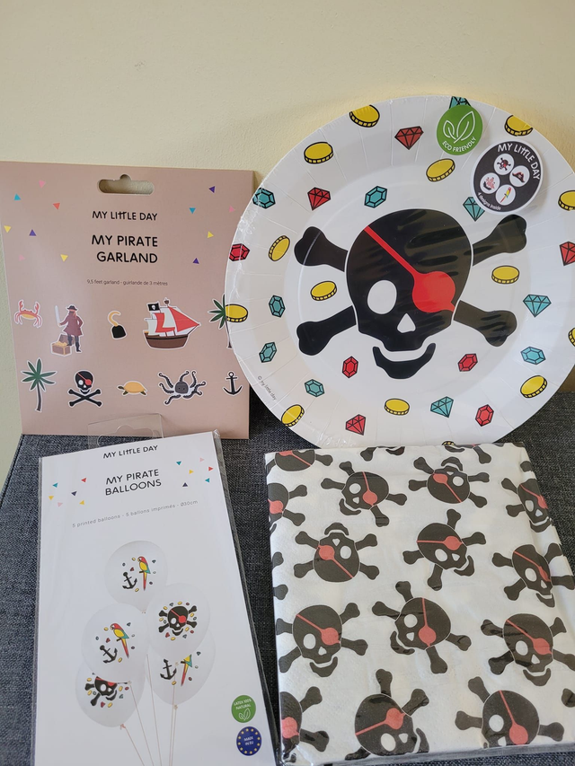 Kit Fête Pirates - Marque My little day 